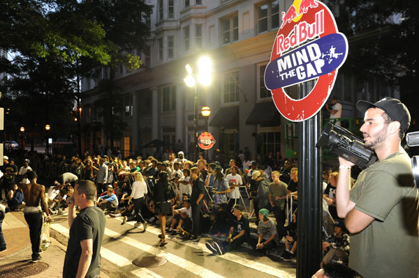 Red Bull Mind the Gap: the crowd